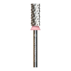 HNS DIAMOND NAIL DRILL BITS 3/32" SMALL BARREL CROSS CUT (SILVER)
