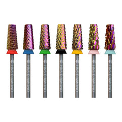 HNS DIAMOND NAIL DRILL BITS 3/32" CROSS CUT BIT 5IN1