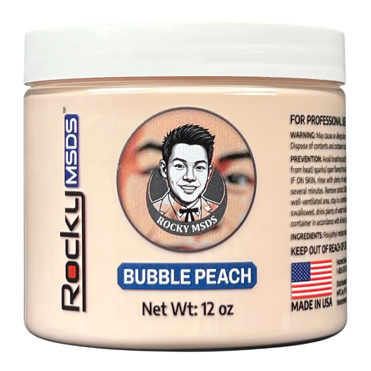 Rocky MDSD Bubble Peach Nail Powder 12 oz